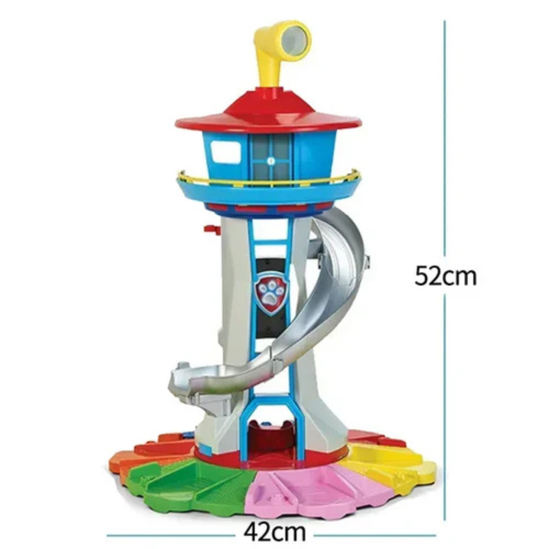 Kids Playset with Cars and Slide Track Set