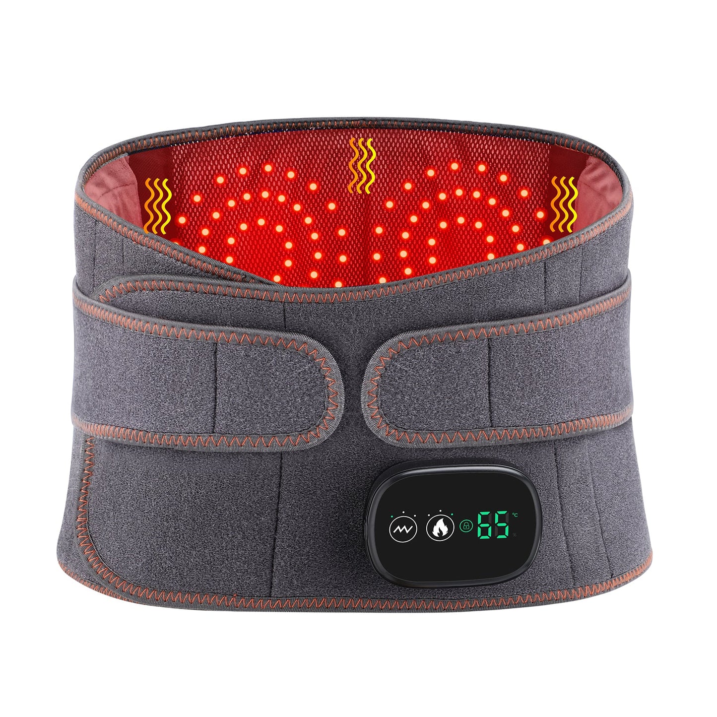 LED Heated Massager Belt