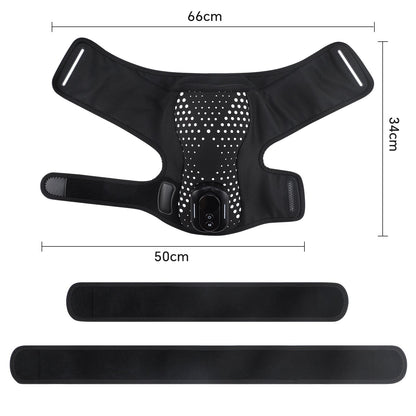 Heating Vibration Shoulder Wrap Pad Remote Control