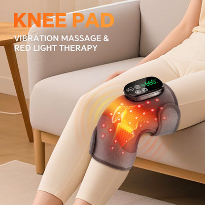 Red Light Therapy LED Knee Wrap with Vibration Motors
