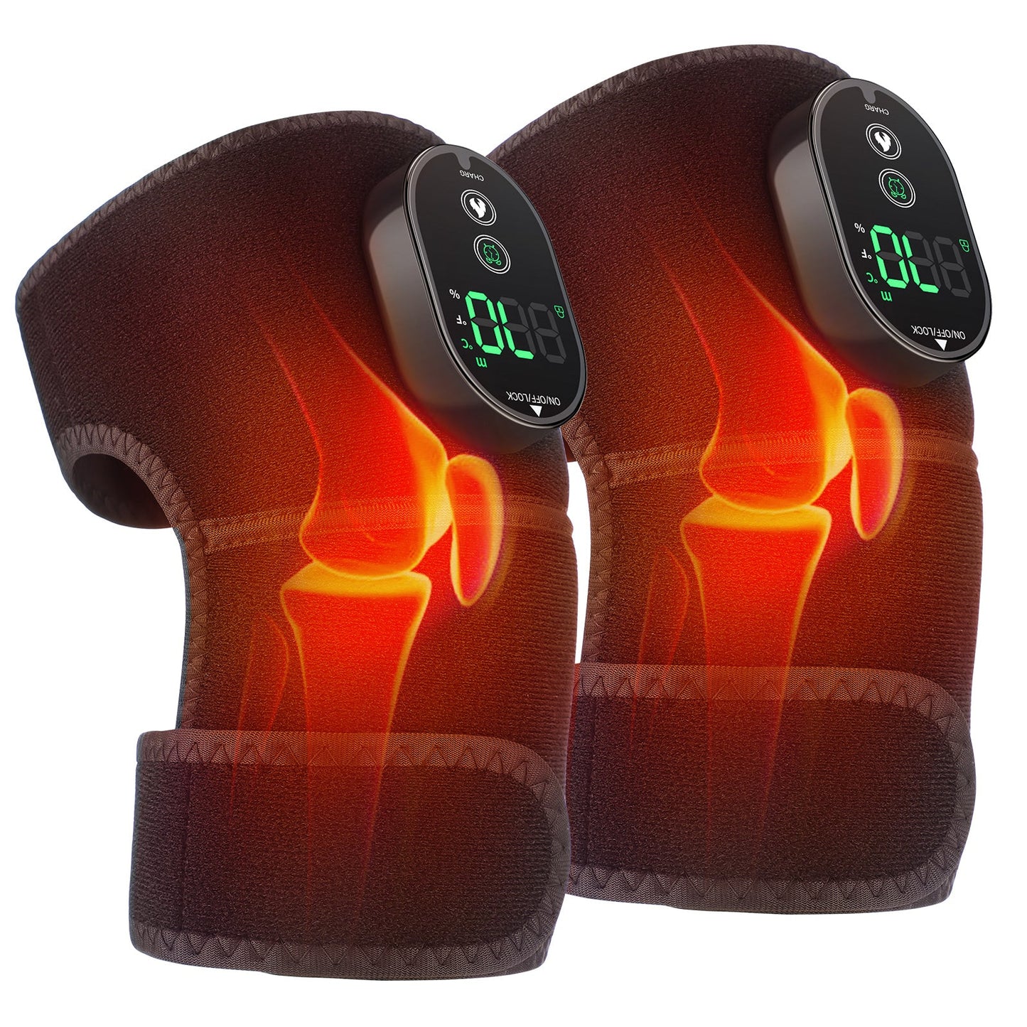 Knee Heat Therapy Wrap Wireless Rechargeable