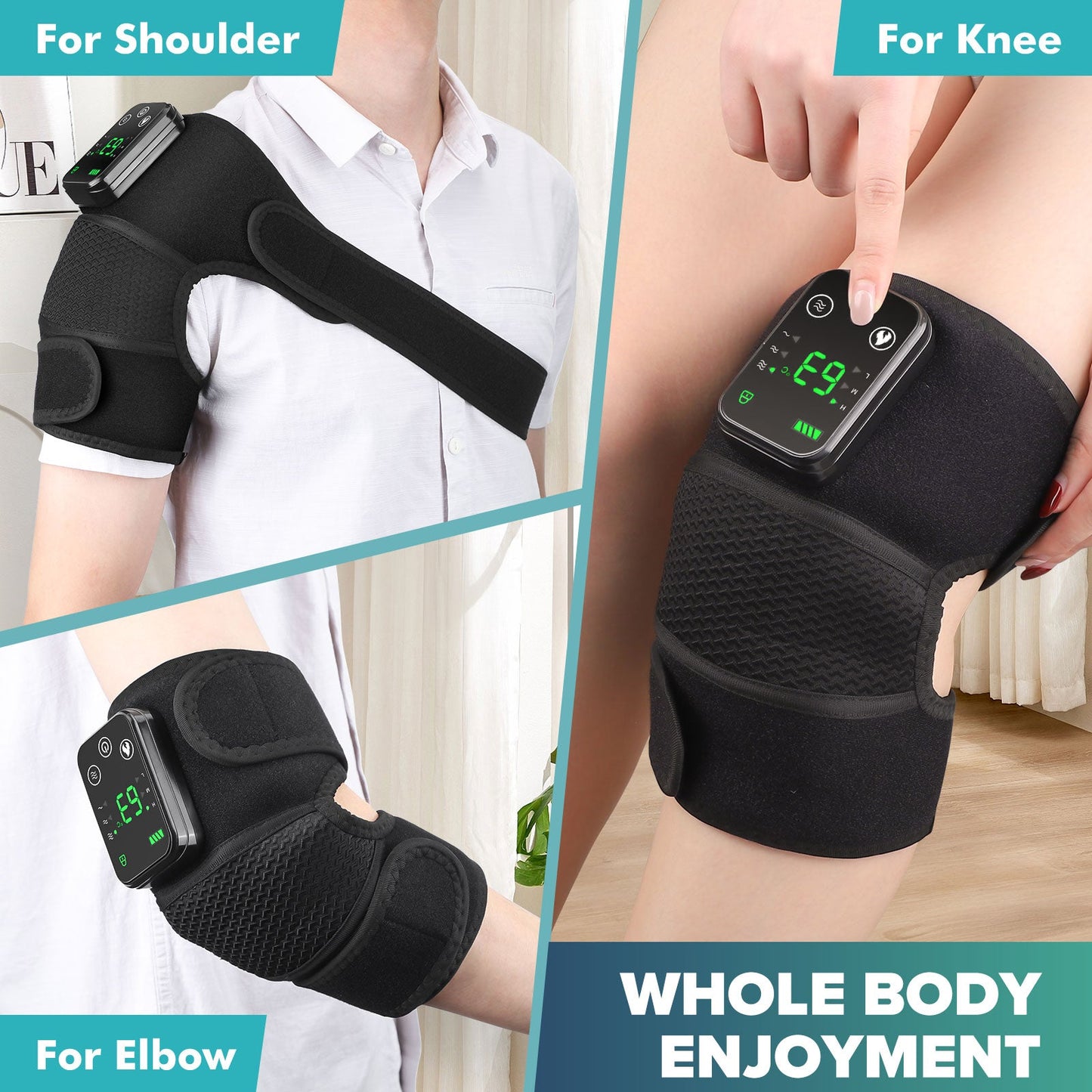 Knee Pad Shoulder Pad Elbow Pad 3-in-1 Set