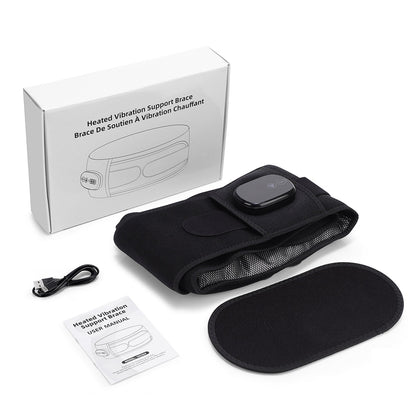 Elastic Waist Support Belt LED Massage