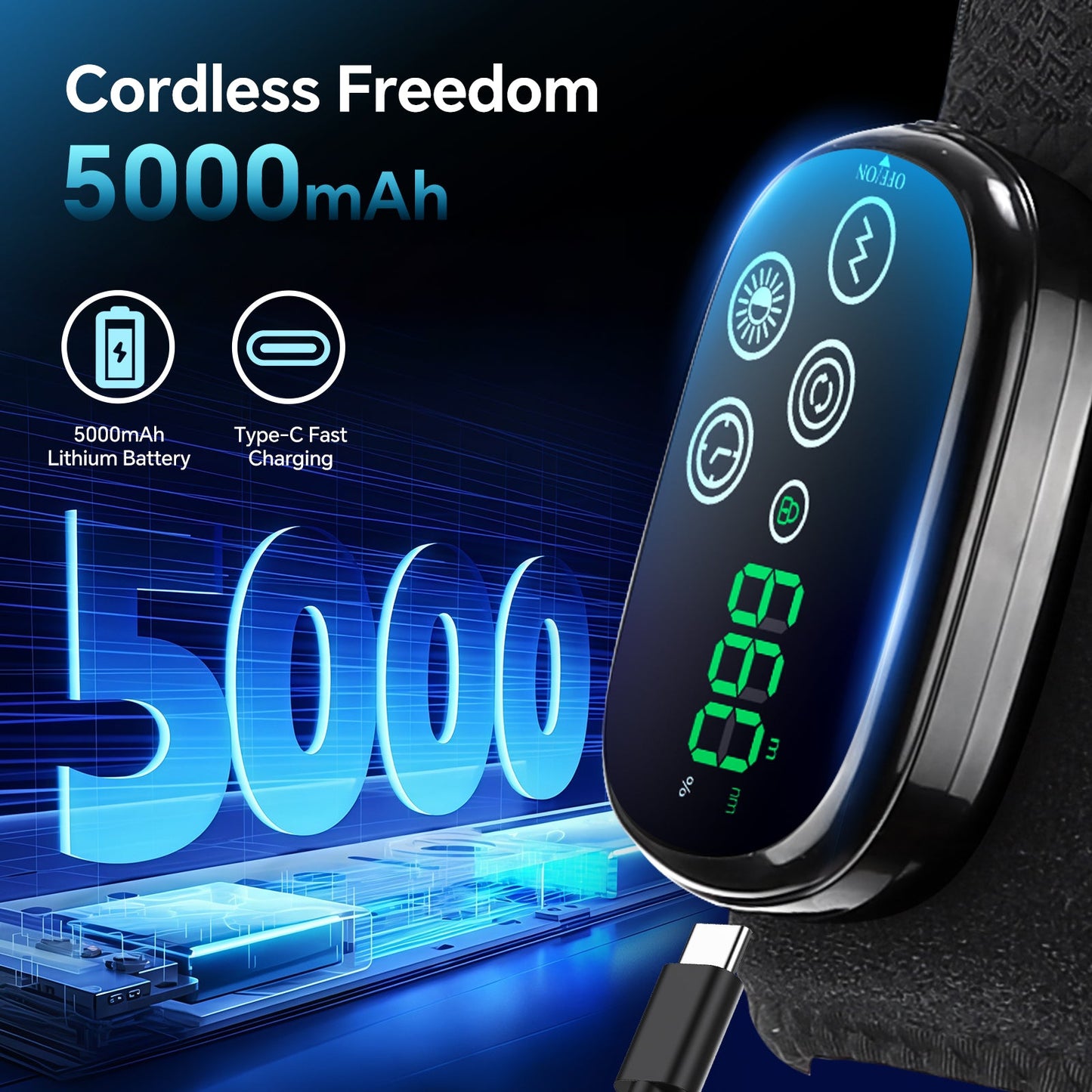 Red Light Therapy Shoulder Massager 660nm 850nm