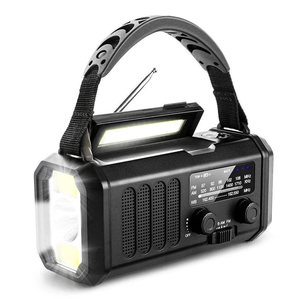 Emergency Radio Solar USB Charging