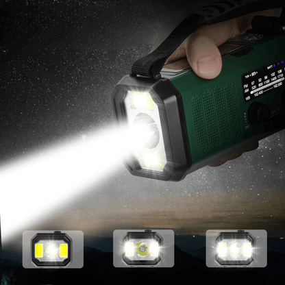 Emergency Radio Solar USB Charging