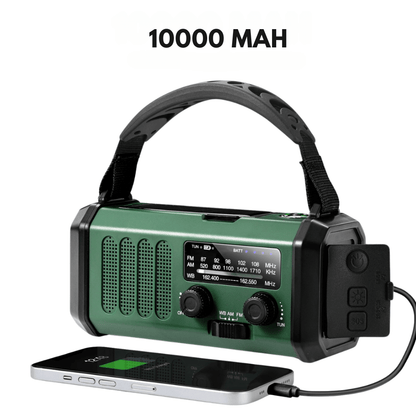Emergency Radio Solar USB Charging