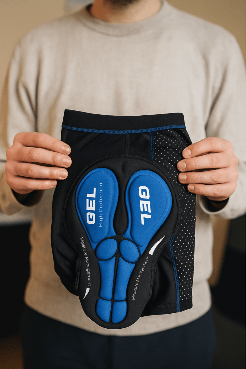 Padded Cycling Undershorts Breathable Active Wear