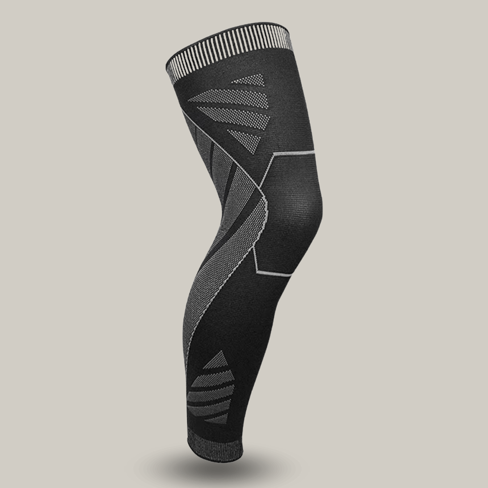 Full-Length Compression Knee Sleeve for Outdoor Activity