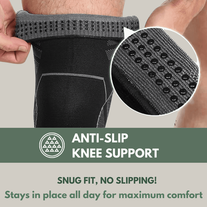 Full-Length Compression Knee Sleeve for Outdoor Activity