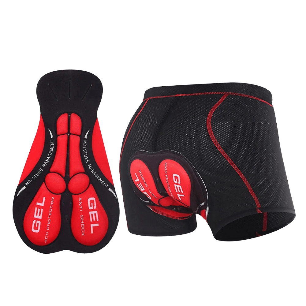 Padded Cycling Undershorts Breathable Active Wear