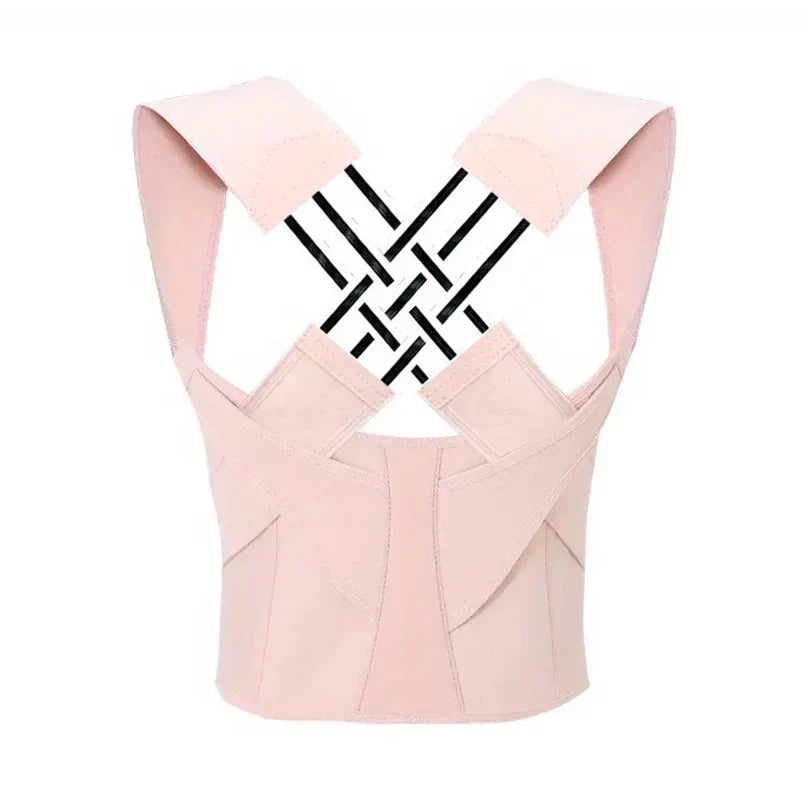 Adjustable Posture Corrector – Ergonomic Back Support for Men & Women
