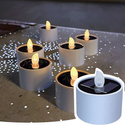 Solar Candles for Outdoor Decor - Eco-Friendly, Waterproof, and Stylish Lighting