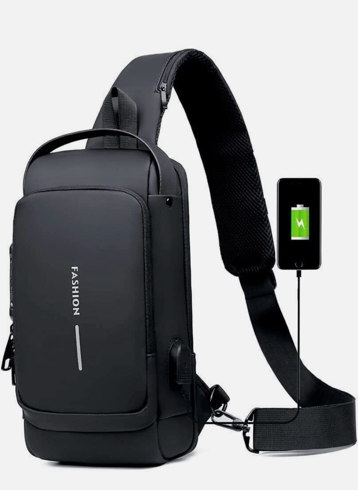 Anti-Theft Backpack - Black