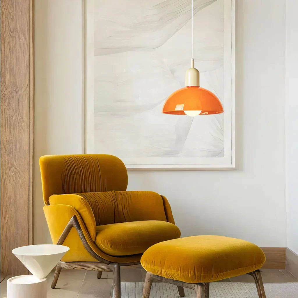 Bowl Pendant Light for Home and Office - Modern Design, Warm Glow