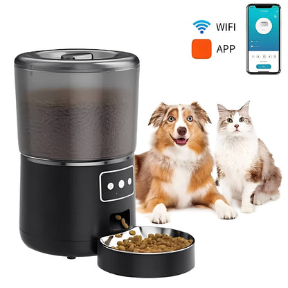 Automatic Pet Feeder for Cats and Dogs