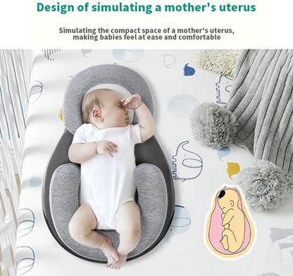 Baby Bassinet Wedge Lounger Anti-Reflux Bed for Infants