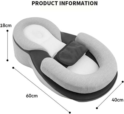 Baby Bassinet Wedge Lounger Anti-Reflux Bed for Infants