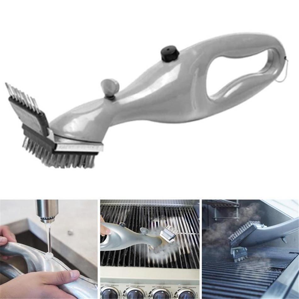 BBQ Steam Cleaning Brush for Grill