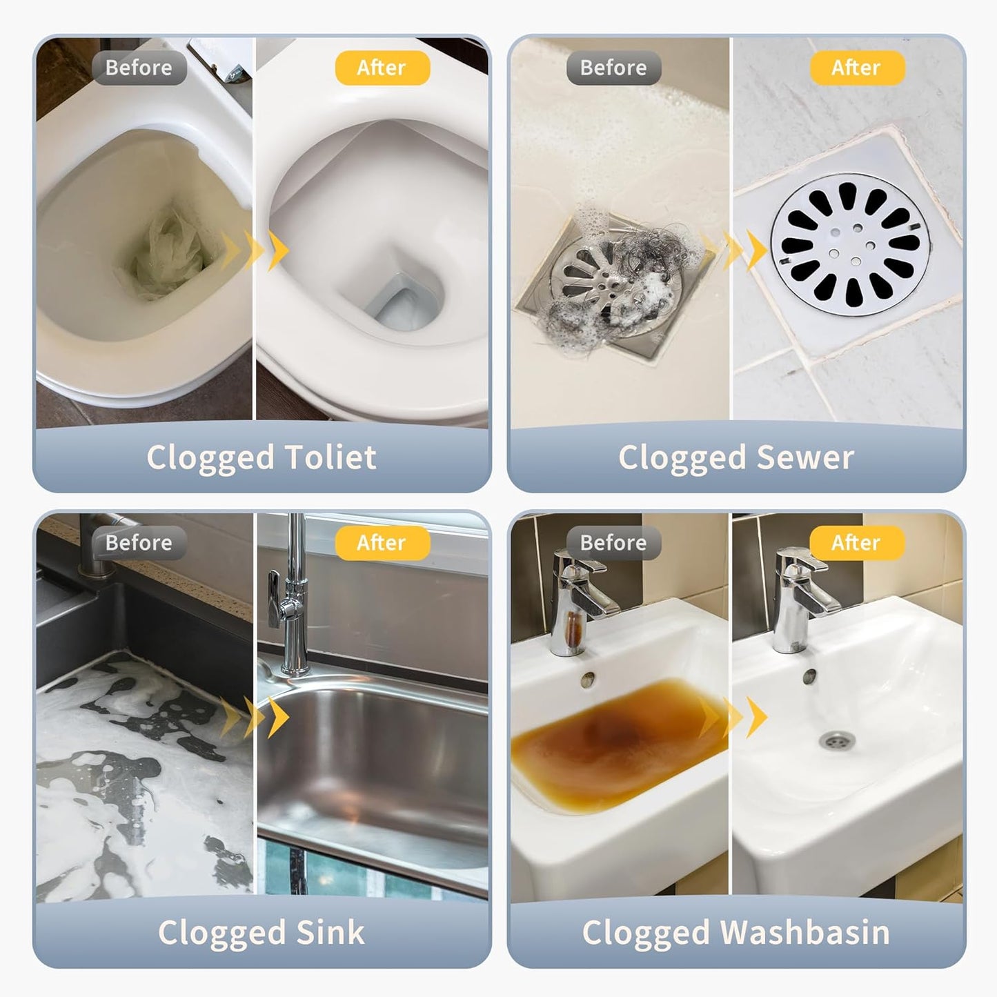 Best Toilet Plunger – High Pressure Stainless Steel Unclogger for Bathroom & Kitchen