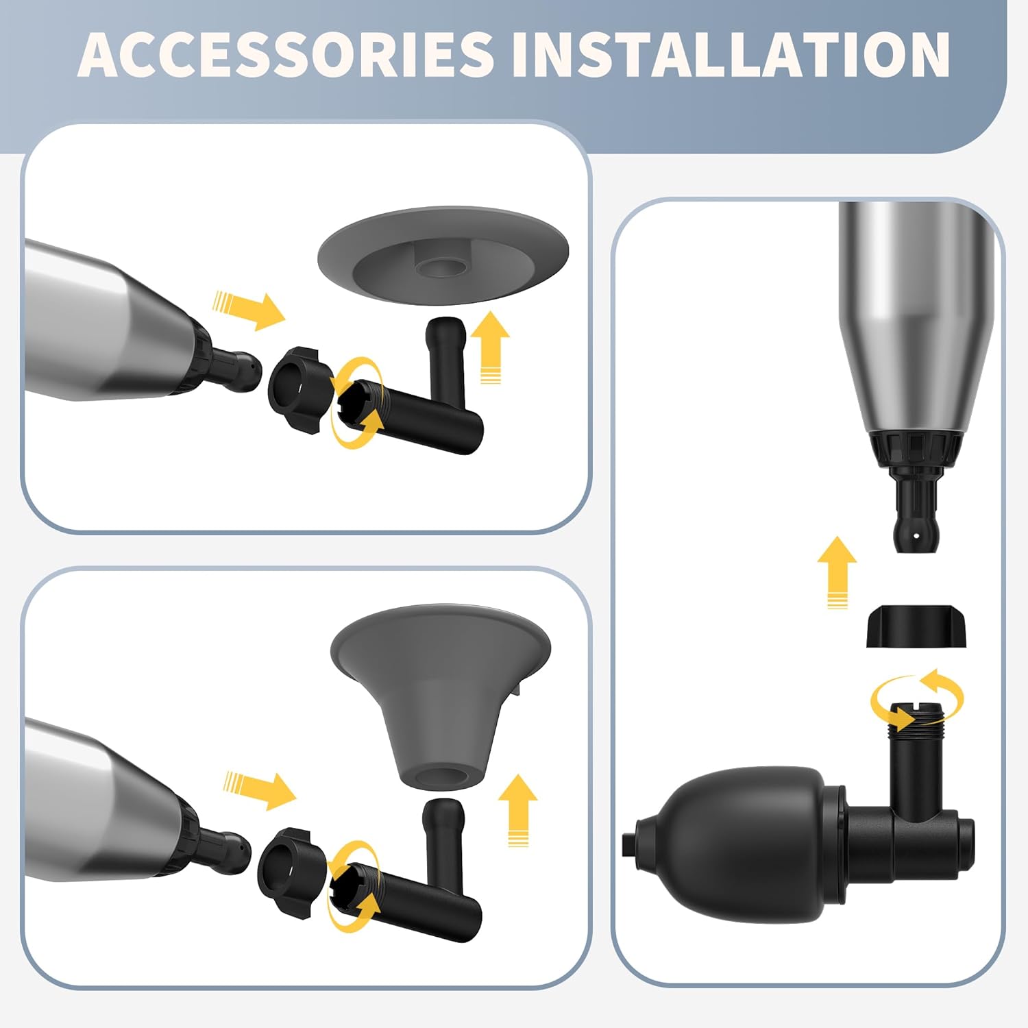 Best Toilet Plunger – High Pressure Stainless Steel Unclogger for Bathroom & Kitchen