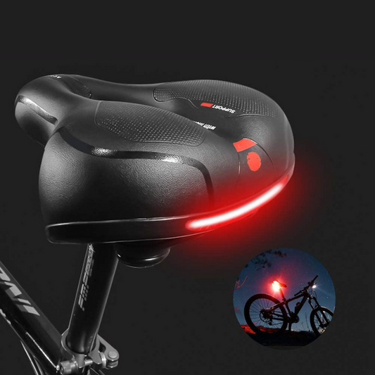 Bicycle Seat Extra Soft Comfortable With Reflector