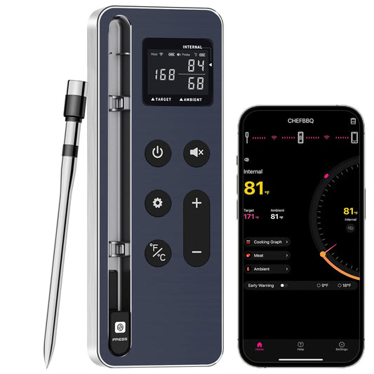 Bluetooth Meat Thermometer Digital Wireless Smart Cooking Thermometer
