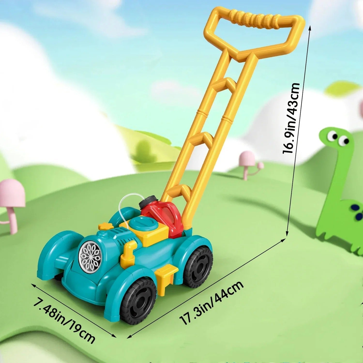 Bubble Lawn Mower Toy for Kids