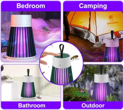 Bug Zapper Lamp – 2 Pack Mosquito Killer Light for Indoor Outdoor Use