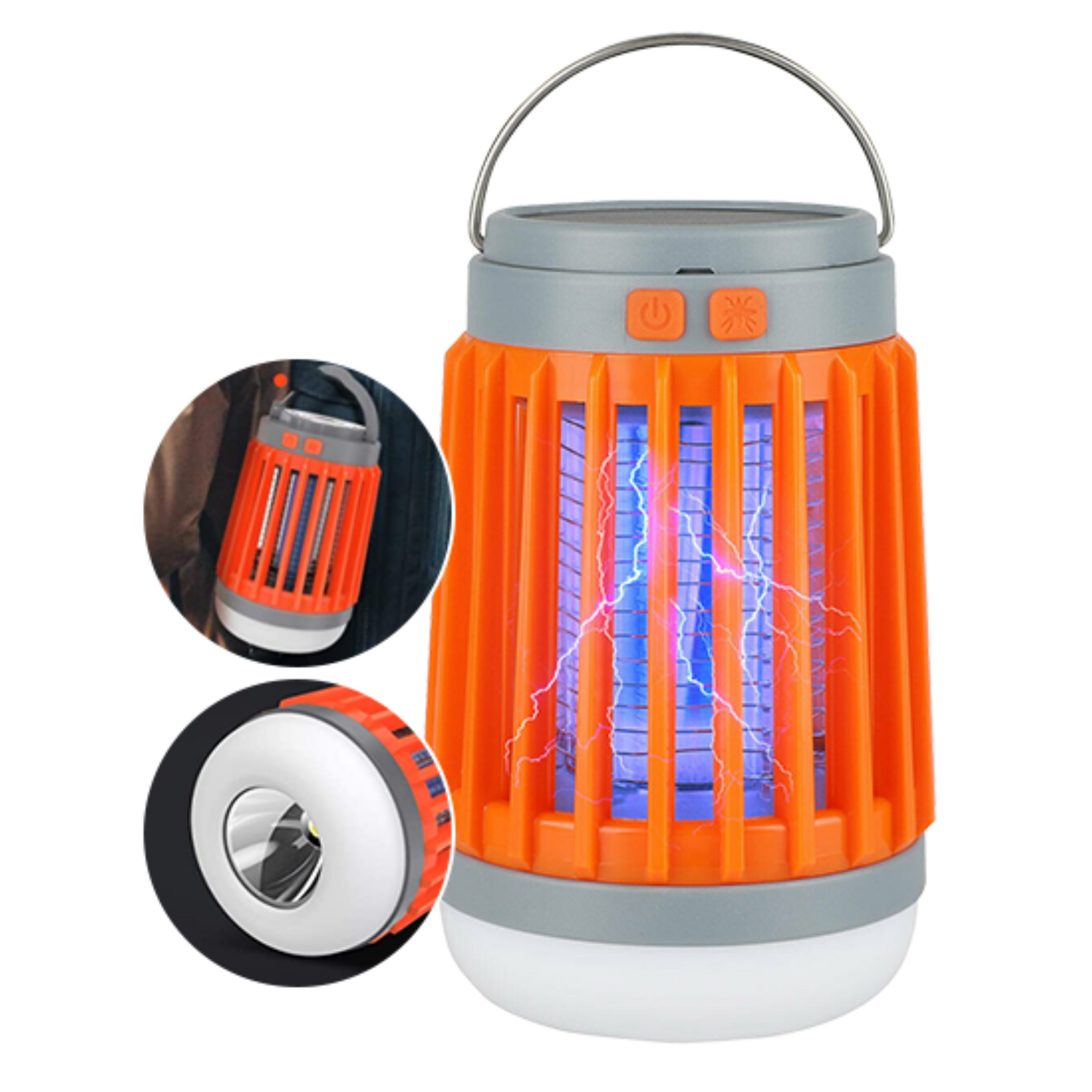 Bug Zapper Outdoor – Mosquito & Insect Trap 3-in-1 Electric Repellent