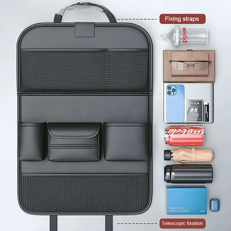 Car Back Seat Organizer Tablet Holder