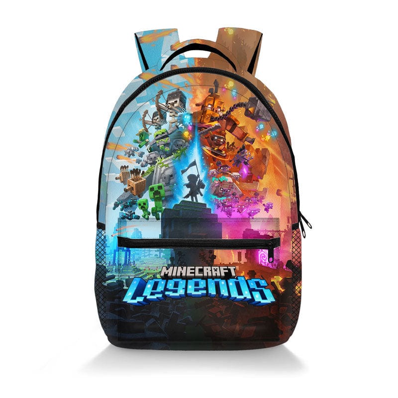 Minecraft Backpack Children's School Bag Pixel Design