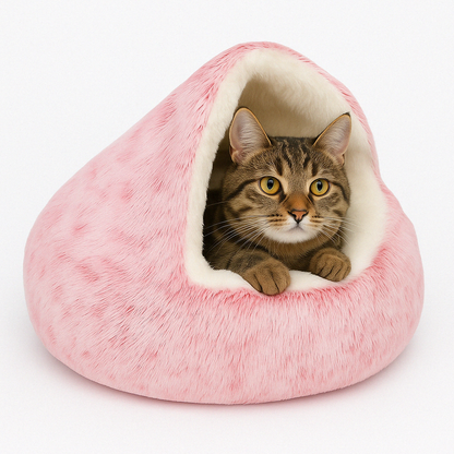 Cat Bed Cave Plush