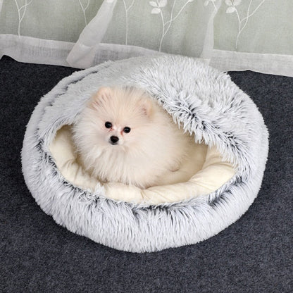 Cat Bed Cave Plush