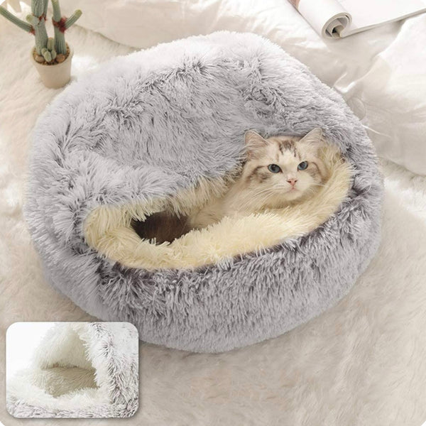 Cat Bed Cave Plush