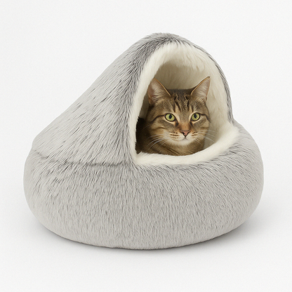 Cat Bed Cave Plush