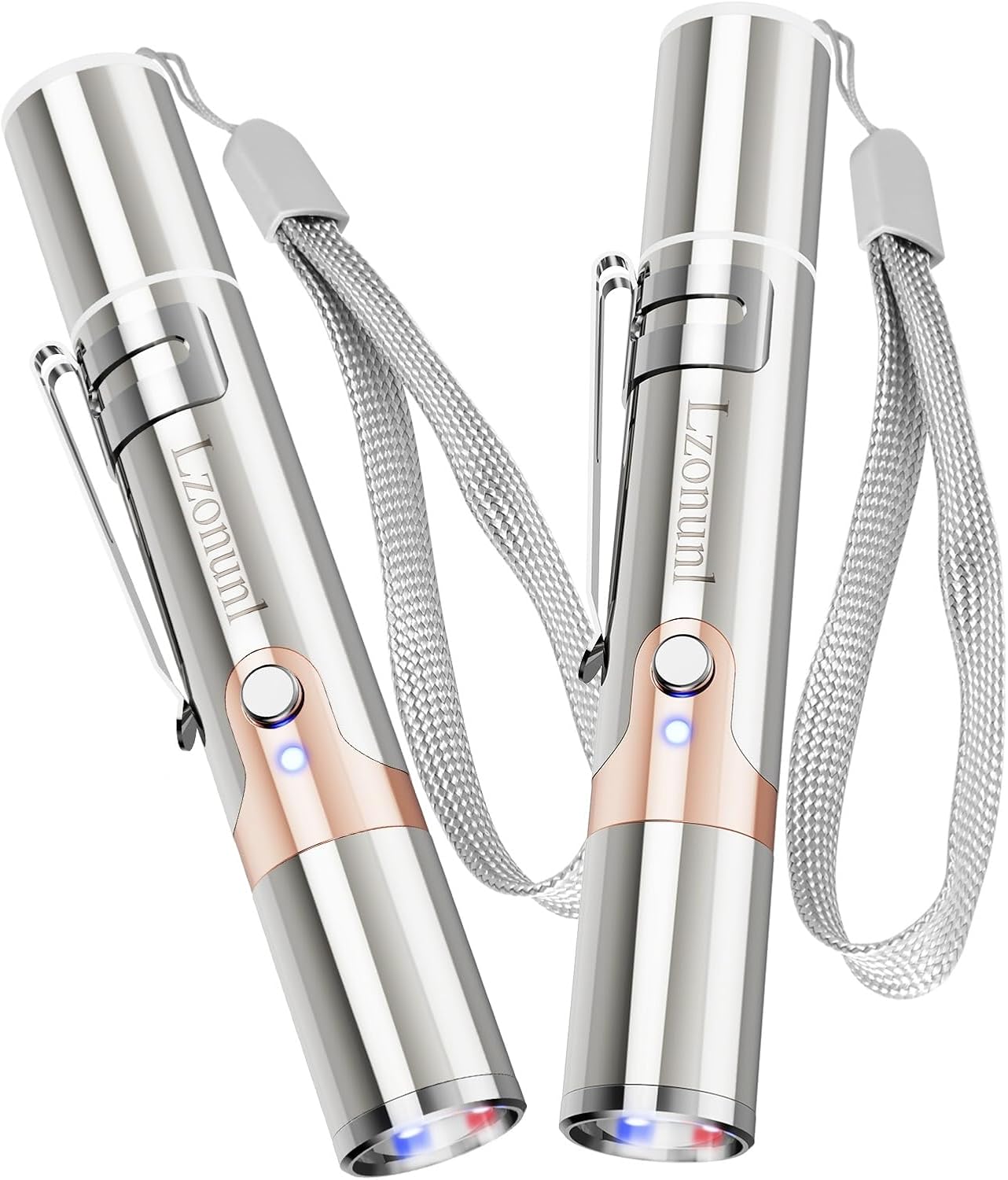 Cat Toy Laser Light Rechargeable Stainless Steel