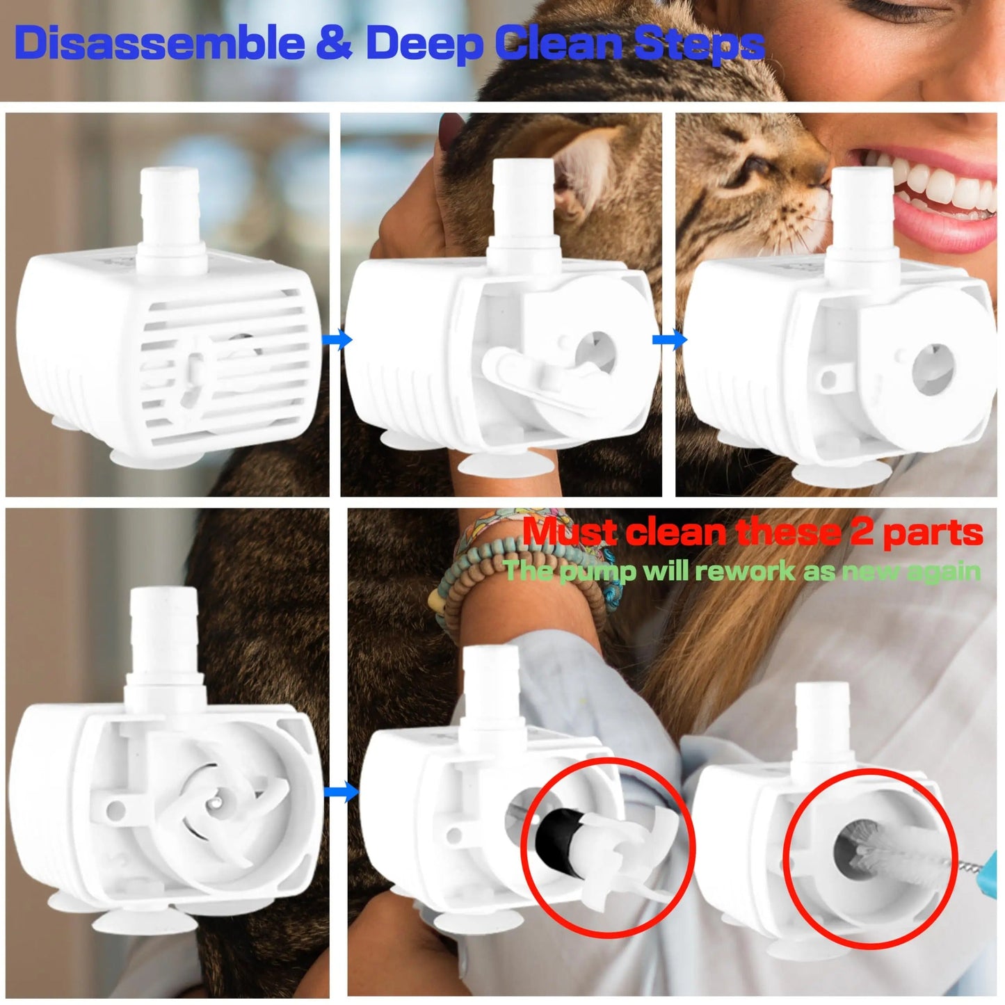 Cat Water Fountain Stainless Steel Dispenser