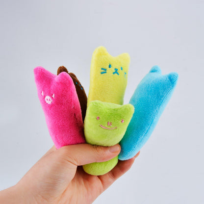 Catnip Toy Mice for Cats 5 Pack Bite Resistant Chew Teething Toys