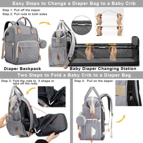 Changing Bag Travel Cot