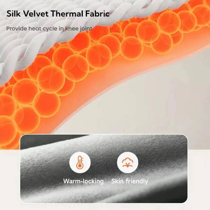 Cordless Knee Massager with Heat and Vibration