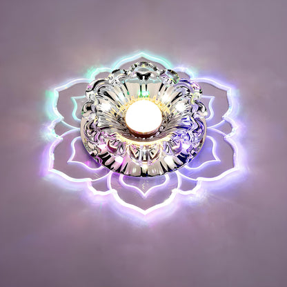 LED Ceiling Light - Elegant Crystal Design for Home and Office Decor