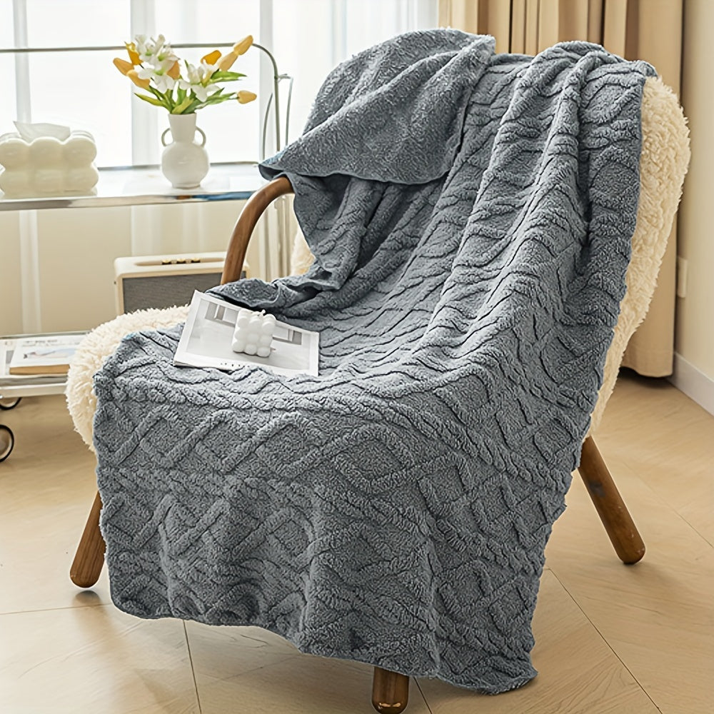Cozy Soft Blanket for Home and Office - Warm, Stylish, and Comfortable