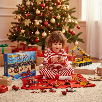 Kids christmas Advent CalendarGift  Building Blocks Set 24