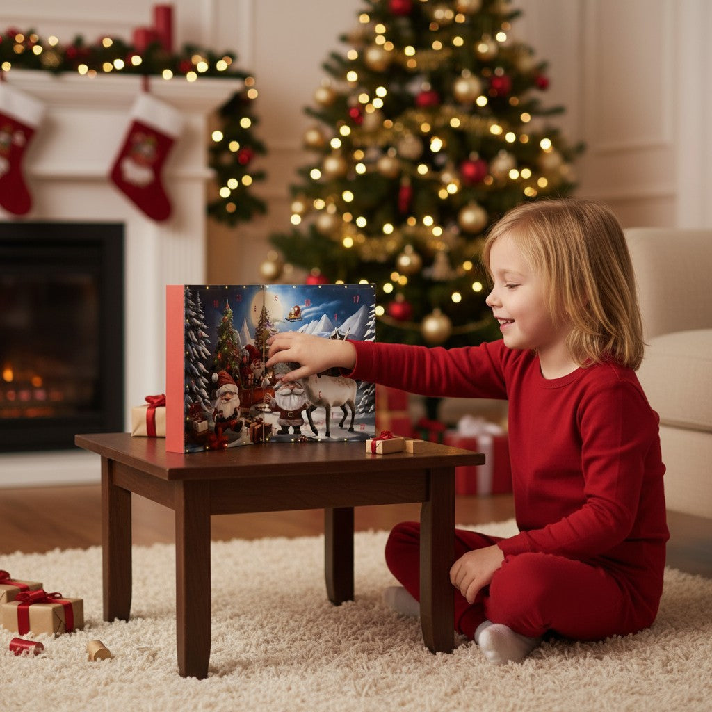 Christmas Gnome Countdown Calendar 2025 Decor