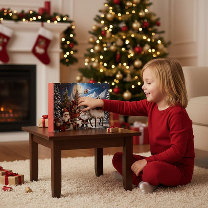 Christmas Gnome Countdown Calendar 2025 Decor