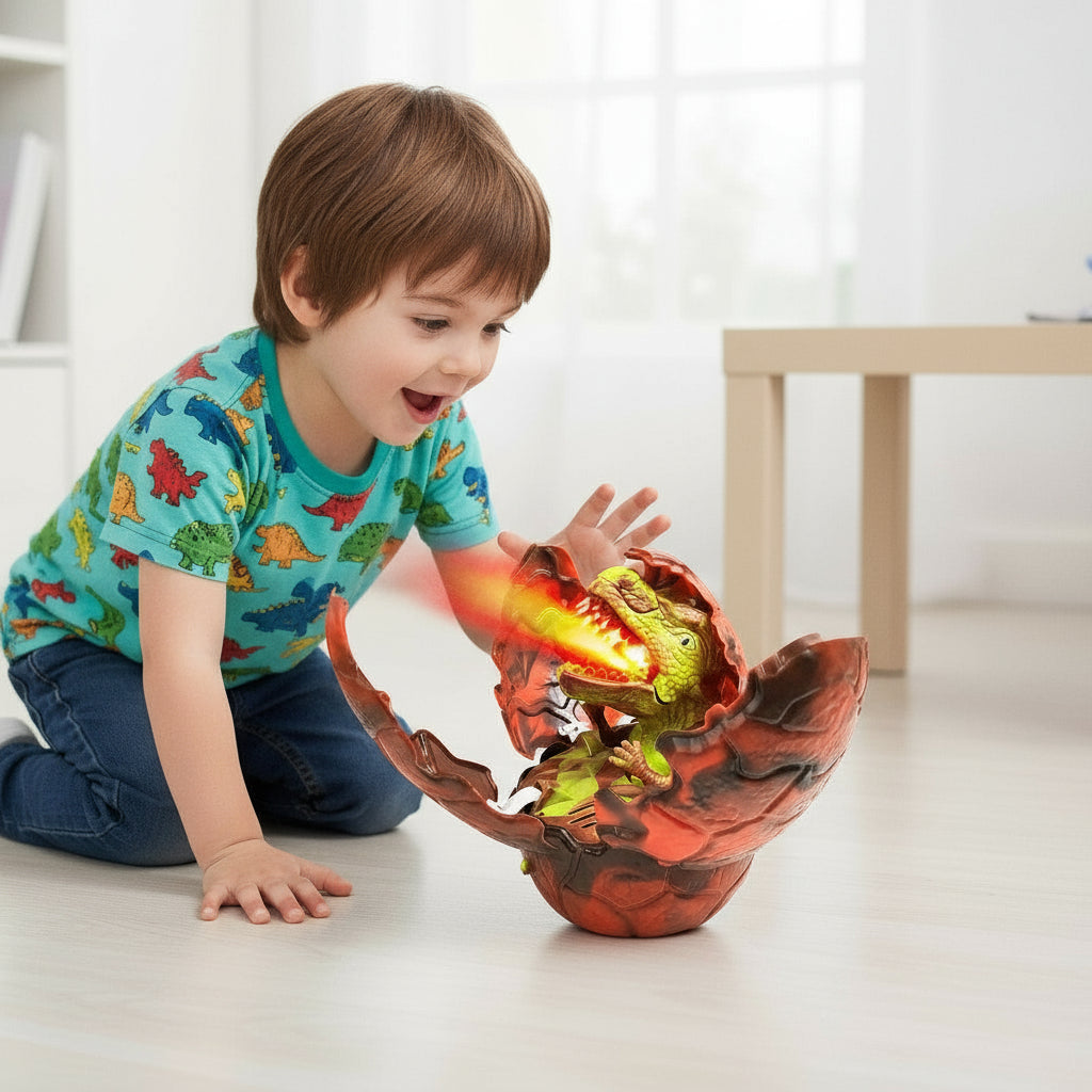 Voice Control Hatching Dinosaur Egg Toy Christmas Gift