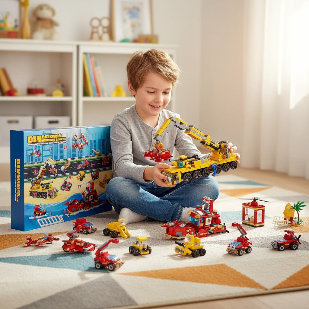 Kids christmas Advent CalendarGift  Building Blocks Set 24