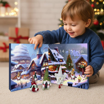 Gnome Figurines Christmas Decoration Calendar