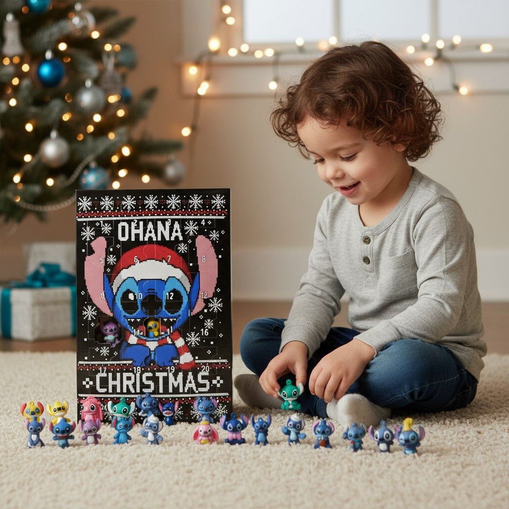 Advent Calendar Halloween christmas gift - 24 days